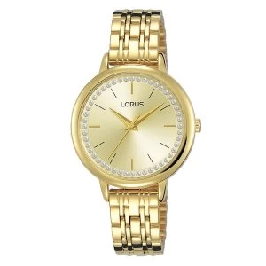 Image of Lorus RG202QX9 Ladies Light Gold Bracelet Watch