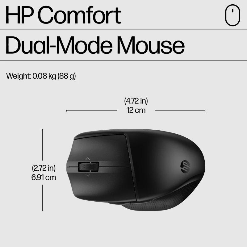 Image of HP 685 Comfort Dual-Mode Keyboard and Mouse Combo