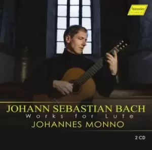 Image of Johann Sebastian Bach Works for Lute by Johann Sebastian Bach CD Album