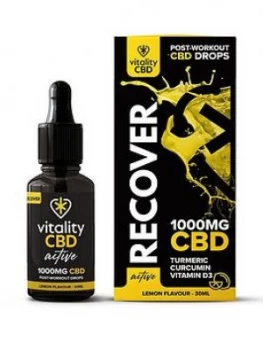 Image of Vitality CBD Vitality CBD Active Recover Lemon Drops 1000mg, Multi, Women