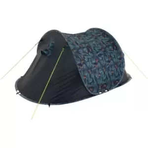 Image of Regatta Malawi 2 Person Printed Pop Up Festival / Camping Dome Tent One Size