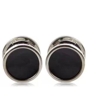Image of Hugo Tokeep Round Cufflinks - Black