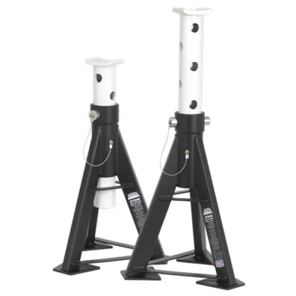 Image of Sealey AS12 Axle Stands (Pair) 12tonne Capacity per Stand