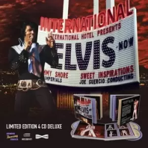 Image of Las Vegas International Presents Elvis Now 1971 by Elvis Presley CD Album
