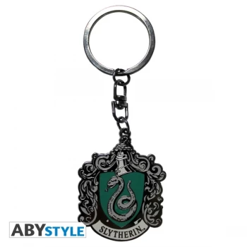 Image of Harry Potter - Slytherin Metal Keyring