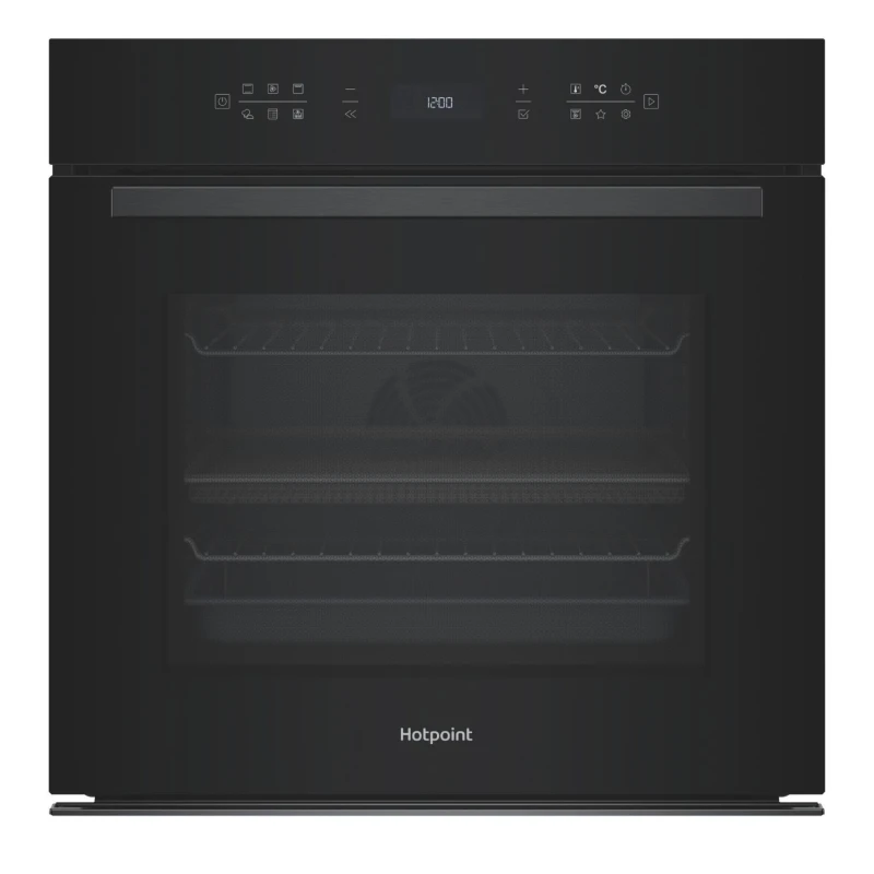 Image of Hotpoint Class 6 HOI68CT0SBUK Electric Multifunction Single Oven with Air Fry HOI68CT0SBUK Black