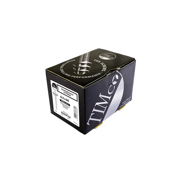 Image of Hex Head Slash Point Timber Screws DS150W16B Diameter: 6.3mm