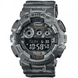 Image of Casio G-SHOCK 200M Water Resistance Watch GD-120CM-8 - Grey Camouflage