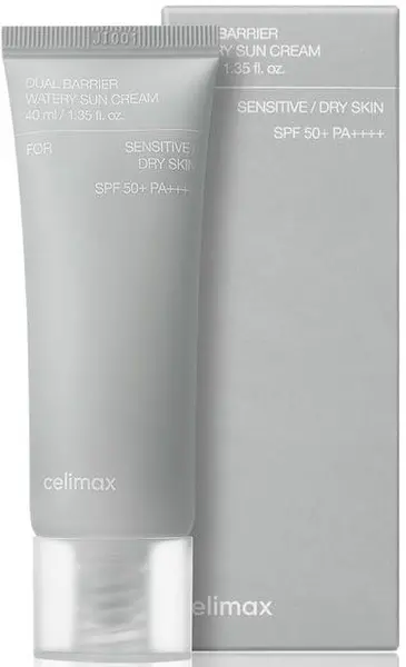 Image of Celimax Dual Barrier Watery Sun Cream SPF50+ PA++++ 40ml