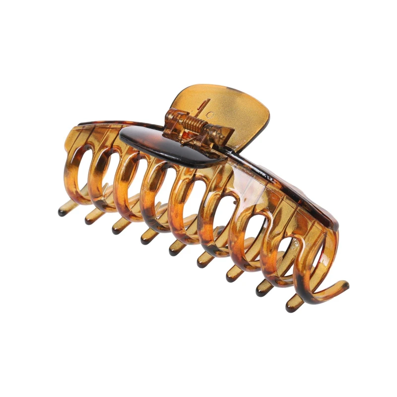 Image of Miso Large Claw Clip - Brown Brown One Size