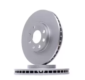 Image of HELLA Brake disc OPEL,CHEVROLET,VAUXHALL 8DD 355 106-051 569059,95526647,90497879 Brake rotor,Brake discs,Brake rotors 9117677,95526647