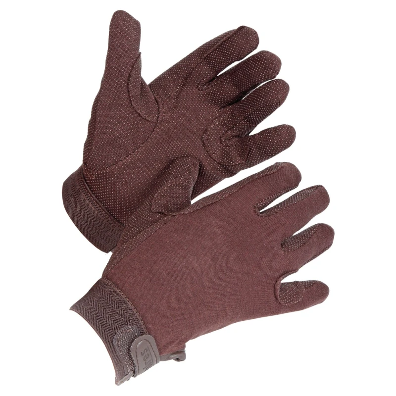Image of Shires Mens Newbury Gloves in Brown Size: XS Brown Male XS