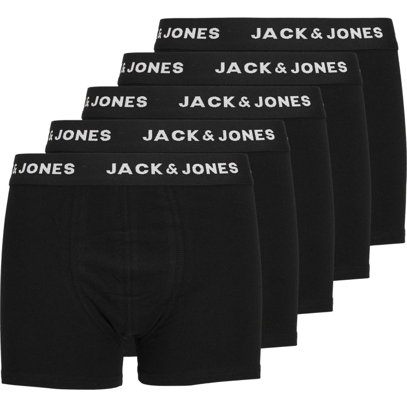 Image of Jack and Jones Kids Huey Pack Trunks Black male 10 Years