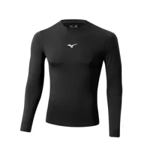 Image of Mizuno Shizuoka Base Layer Top Mens - Black