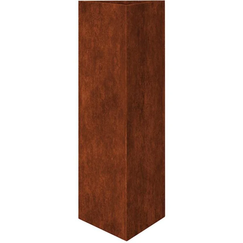 Image of vidaXL Garden Planter 30x26x75cm Corten Steel, Brown 824545