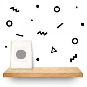 Image of EZO010 Multicolor Decorative Wall Sticker