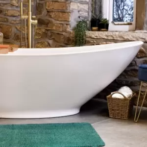 Image of JVL Solemate Bath Mat Teal (Green)