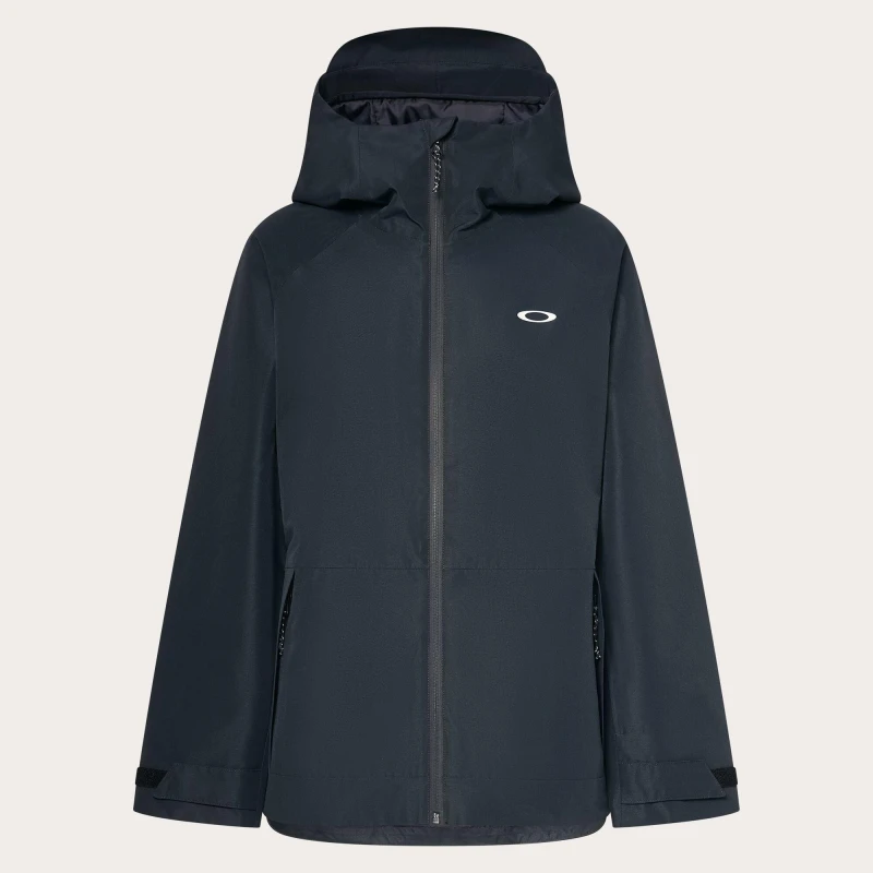 Image of Oakley Womens Insulated Weather Resistant Thermal Ski Jacket Black female 16 (XL)