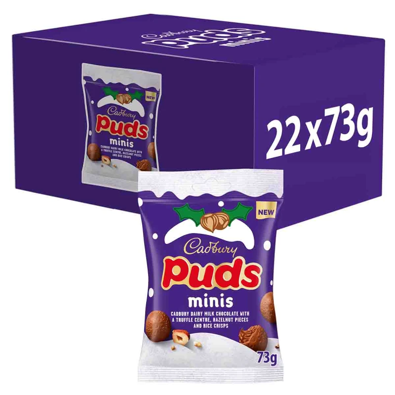 Image of Cadbury Cadbury Mini Puds Bag 73g 4305010