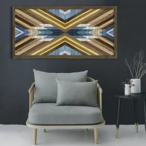 Image of TAH058 Multicolor Decorative Framed MDF Painting