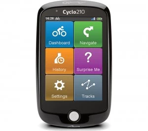Image of Cyclo 210 Bike 3.5" Sat Nav - Full Europe Maps