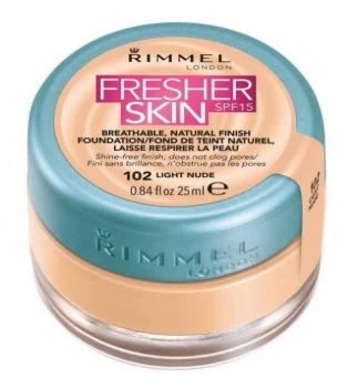 Image of Rimmel Foundation Fresher Skin 30ml 544D