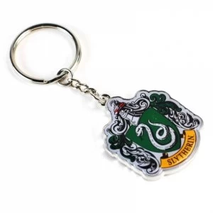 Image of Harry Potter - Slytherin Crest Metal Keyring