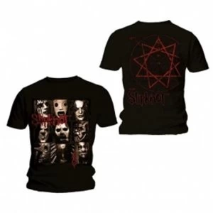 Image of Slipknot Mezzotint Decay Mens Black T Shirt: Large
