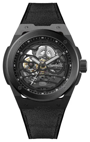 Image of Ingersoll I15201 THE SPRINGFIELD Automatic (48mm) Black Watch