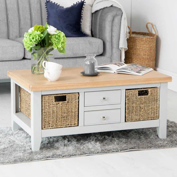 Image of K Living Lina Coffee Table Grey