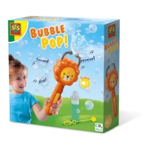 Image of SES CREATIVE Childrens Lion Bubble Pop with Bubble Solution, 5 Years and Above (02259)