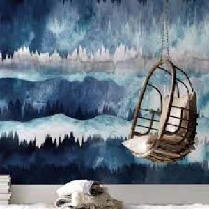 Image of Art For The Home Horizon Midnight Mural Wallpaper Paper