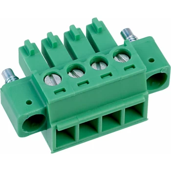 Image of 1827729 MC 1,5/ 4-STF-3,81 4 Way Screw Plug Connector 8A 3.81mm - Phoenix Contact