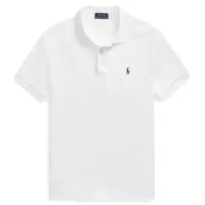 Image of Polo Ralph Lauren Pima Polo Shirt - White