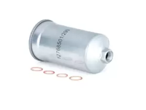 Image of RIDEX Fuel Filter In-Line Filter 9F0133 VW,AUDI,FORD,GOLF I Cabriolet (155),GOLF I (17),SCIROCCO (53B),Jetta II (19E, 1G2, 165),SCIROCCO (53)