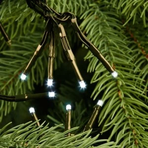 Image of Robert Dyas 480 Low Voltage LED Traditional Cluster Lights - Ice White