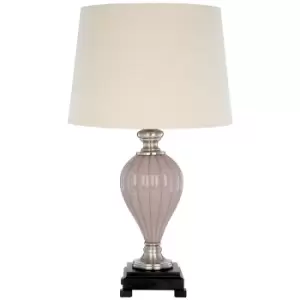 Image of Premier Housewares Ulalia Floor Lamp with Natural Shade