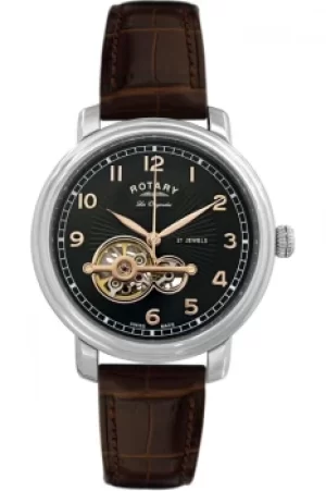 Image of Mens Rotary Swiss Made Jura Automatic Watch GS90500/19