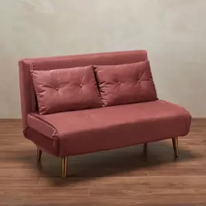 Image of Madison Sofa Bed In Pink