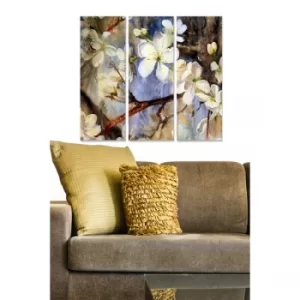 Image of MDF100398421 Multicolor Decorative MDF Painting (3 Pieces)