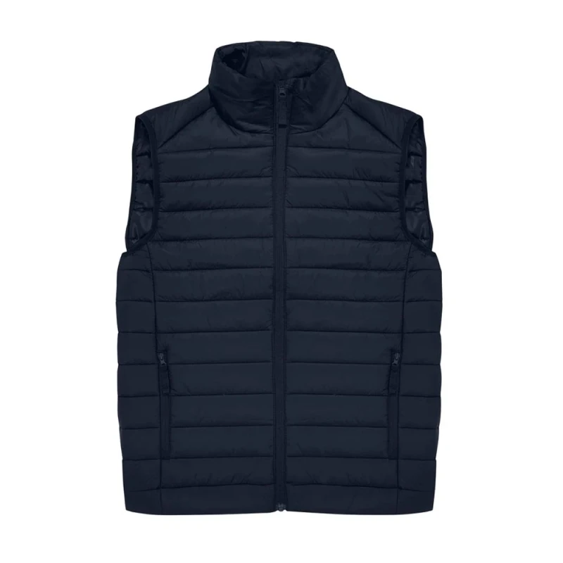 Image of B&C Mens Reset Body Warmer in Navy Size: XS Navy Male XS