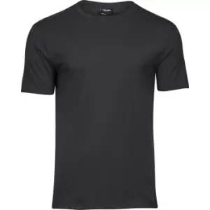 Image of Tee Jays Mens Luxury Cotton T-Shirt (S) (Dark Grey)