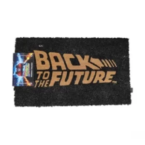 Image of Back to the Future Doormat Logo 43 x 72 cm
