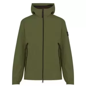 Image of Calvin Klein Recycled Nylon Hooded Jacket - Green