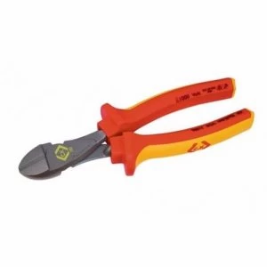 Image of C.K Tools RedLine VDE High Leverage Chrome Vanadium Steel Side Cutters - 200mm
