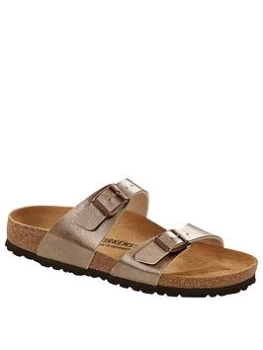 Image of Birkenstock Sydney Graceful Sandal - Taupe, Size 3, Women