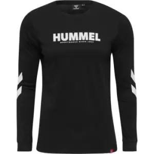 Image of Hummel Legacy Long Sleeve T Shirt Mens - Black