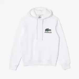 Image of X Minecraft Logo Print Hoodie in Cotton