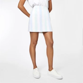 Image of Jack Wills Suki Oxford Mini Skirt - Multi Stripe