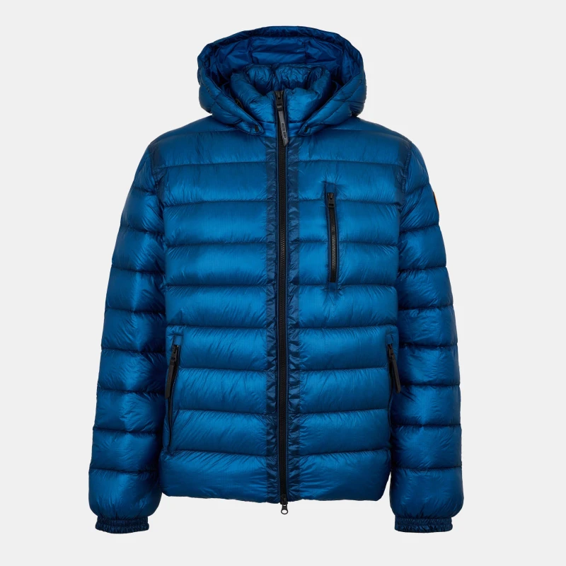 Image of Arctic Army Mens Commando Heavyweight Puffer Jacket Cobalt C0055 male X Large